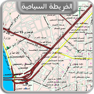 الخريطة السياحية لمحافظة القاهرة